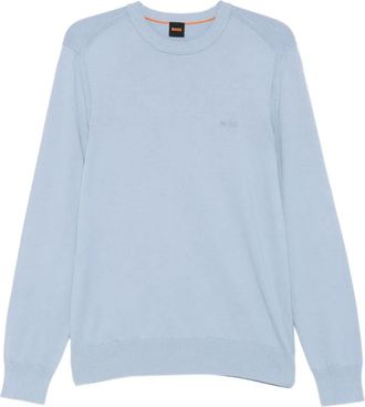 BOSS Maglione girocollo - Blu