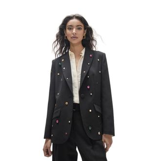 Lola Casademunt Horo Blazer - Dames - Jassen - Zwart - Maat: XL