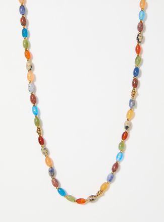 Simons Womens Multicoloured stone necklace