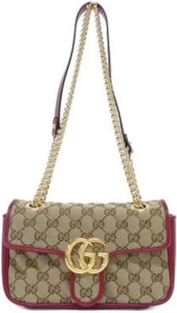 Gucci Borsa a spalla Pre-owned Vintage GG Canvas - - Pre-owned - Donna - Beige - ONE SIZE