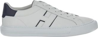 Hogan H691 Sneakers - Heren - Sneakers - Wit - 40 EU - Leer - Schoenen