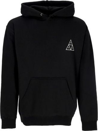 HUF Driehoek Lange Mouwen Hoodie Zwart - Heren - Hoodies - Zwart - S - Katoen - Hoodies & sweatvesten
