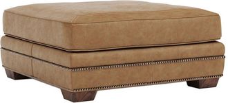 Bernhardt Grandview Leather Ottoman