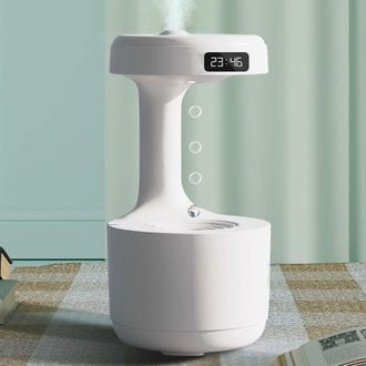 OEM Humidificador De Aire Para Plantas De Beb&eacute; Con Gotas De Agua Antigravedad, Humidificador Ultras&oacute;nico Silencioso, Minidifusor De Aceite De Aire Usb De 