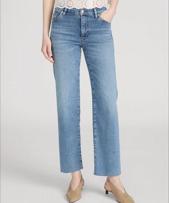 Frame Denim Mellow After Stretch Denim Jean In Clue Raw