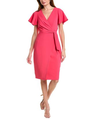 Elie Tahari Faux Wrap Dress