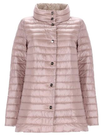 Herno Black Polyamide Quilted Padded Jacket