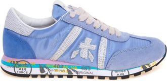 Premiata Lucy-D - Dames - Sneakers - Blauw - 40 EU - Su&egrave;de - Schoenen