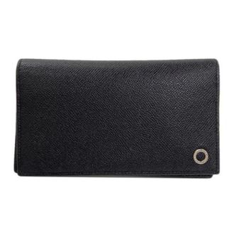 Bulgari Pre-owned Wallets, female, Black, Size: ONE SIZE Pre-owned Long Wallet (bi-fold)