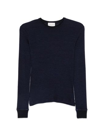 Forte_Forte T/shirt Girocollo Jersey Costina Lana