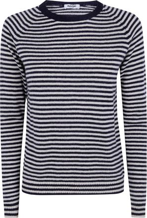base Sweater Striped Round Neck