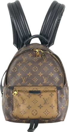 Louis Vuitton Brown Monogram Reverse Canvas Monogram Canvas Backpack (Pre-Owned)