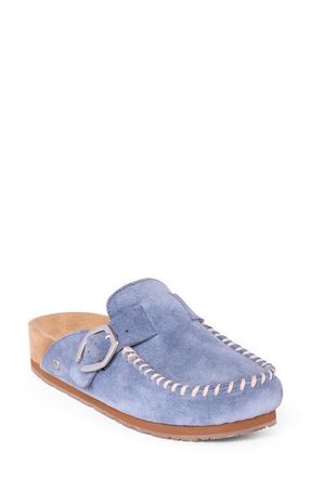 Minnetonka Buckle Clog in Vintage Blue at Nordstrom, Size 9.5 M