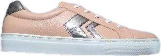 Eric Michael Womens Cosmo Leather Sneaker In Pink