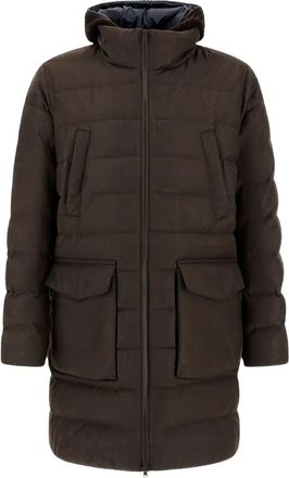 Herno Giacca con tasche - Marrone