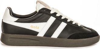 Gola Sneakers, female, Black, 4 UK, Classic Cyclone Leather Trainers Black White