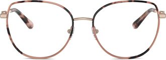 Michael Kors Empire bril met rond montuur - Goud