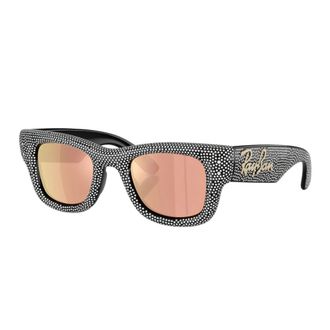 Ray-Ban Wayfarer Puffer X A$Ap Rocky - unisex - Zonnebrillen - Veelkleurig - 47 MM - Nylon - Accessoires