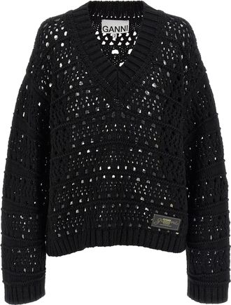 Ganni Ganni Cotton Womens Cardigan