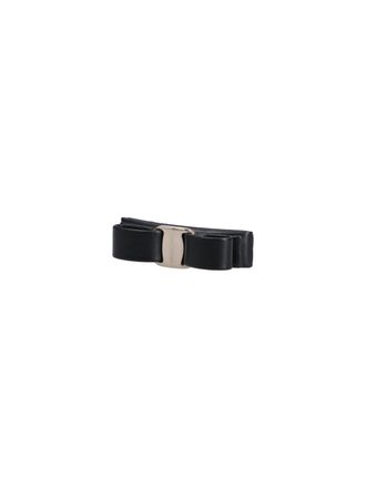 Ferragamo Calf Leather Belt - Black
