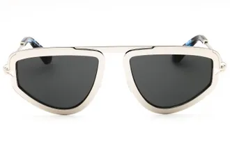 Burberry 0BE3150 Aviator-Style Metal Frame Sunglasses - Silver