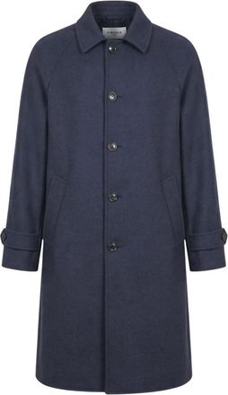 Circolo 1901 Cappotto Raglan WV - - Coats - Uomo - Blu - L