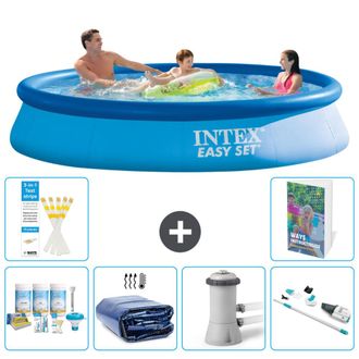 Intex Piscina Easy Set Redonda - 366x76 Cm - 7-piezas S165