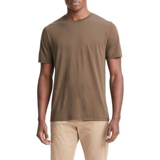 Vince Pima Cotton T-Shirt in Olive Cove at Nordstrom, Size Small