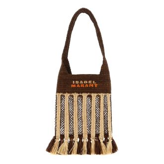 Isabel Marant Praia Small Bag - female - Isabel Marant - Bucket Bags - Brown - ONE SIZE - Bags