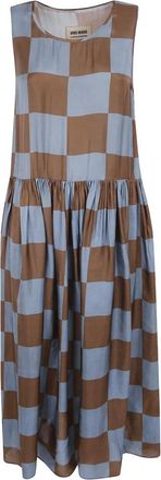 Uma Wang Ardal Jurk - Dames - Casual kleedjes - Veelkleurig - M - Kleedjes