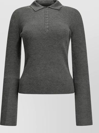 Max Mara cashmere polo shirt