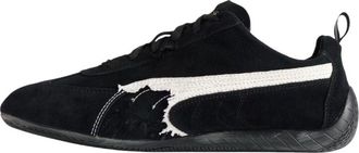 Balenciaga x Puma Speedcat Suede Distressed Black White 847146WSDSD1090