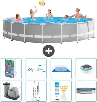 Intex Piscina Prism Frame Redonda - 549x122 Cm - 9-piezas S595