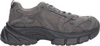 Estro & Luminara Schoenen, Dames, Grijs, 41 EU, Leer, ES8 Sneakers