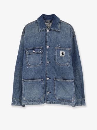 Carhartt Work in Progress Giubbino OG Michigan in blue denim - CARHARTT WIP - gender_Woman