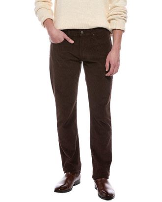 7 For All Mankind Corduroy Coffee The Straight Jean