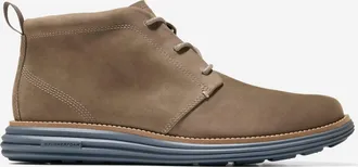 Cole Haan Mens &Oslash;riginal Grand Remastered Waterproof Chukka Boots - Beige Size 10.5