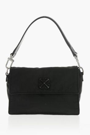 Off-white Nylon Handbag SOFT JITNEY with Tone-on-Tone Monogram Off-White