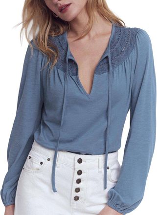Boden Edi Trim Detail Top