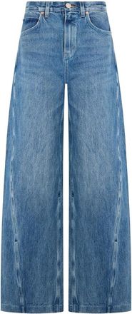 Alexander Wang Wide-leg Jeans - Dames - Loose Fit Jeans - Blauw - W27 - Katoen - Jeans