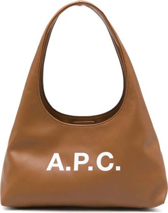 A.P.C. A. p.c. Ninon Logo-lettering Tote Bag