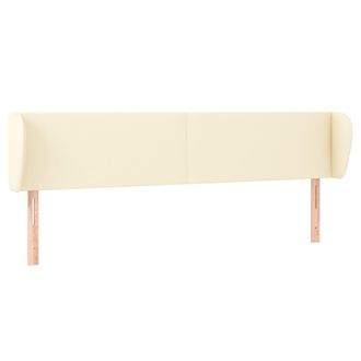 vidaXL Testiera Ad Orecchio Crema 203x23x78/88 Cm In Similpelle - Vidaxl
