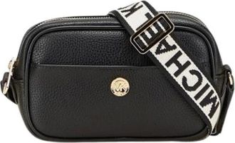 Michael Kors Pre-owned Cross Body Bags, female, Black, Size: ONE SIZE Pre-owned Leather Crossbody Bag