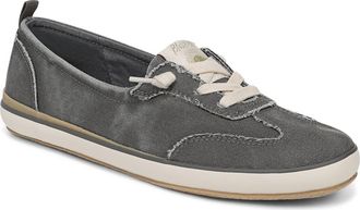 Blowfish Ez Breezy Slip-On Flat in Charcoal Canvas at Nordstrom Rack, Size 8.5