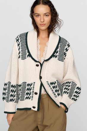 The Great. The Chalet Wool Blend Cardigan