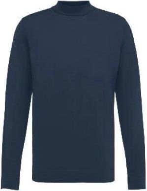 Drykorn Arwon Turtleneck Jumper - Heren - Coltruien - Blauw - 2XL - Wol - Truien & Vesten