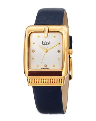 Bürgi Burgi Womens Leather Watch