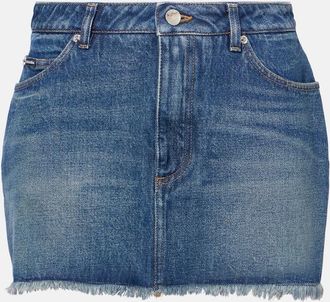 Dolce & Gabbana Minigonna di jeans