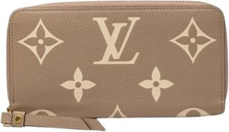 Louis Vuitton Pre-owned Wallets, female, Brown, Size: ONE SIZE Pre-owned Zip Around Wallet