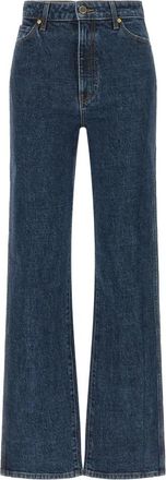Khaite Danielle Jeans - Dames - Jeans - Blauw - Maat: W29 Katoen